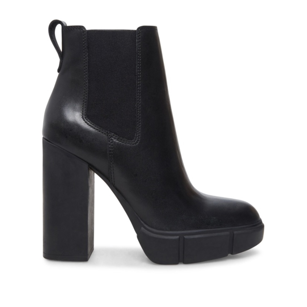 Steve Madden Revised Black Leather